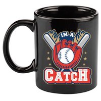 I'm A Catch Baseball Sport 11oz C Handle Ceramic Mug