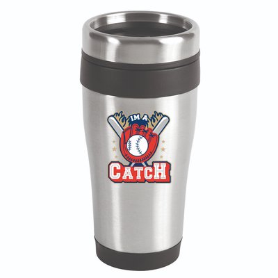 I'm A Catch Baseball Sport 16oz Travel Tumbler