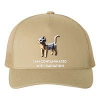 I Am Contaminated With Radiation Funny Ironic Cat Meme Yupoong Adult 5-Panel Trucker Hat