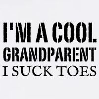 I’m A Cool Grandparent I Suck Toes Garment-Dyed Sweatshirt