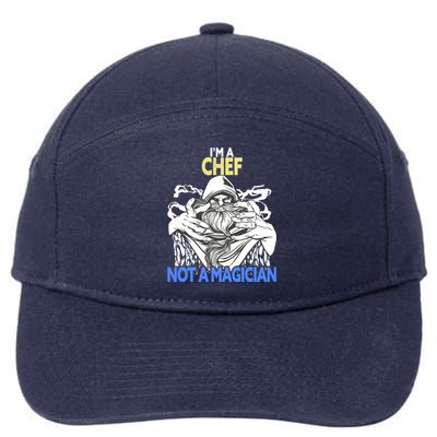 Im A Chef Funny Chef Gift 7-Panel Snapback Hat