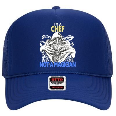 Im A Chef Funny Chef Gift High Crown Mesh Back Trucker Hat