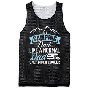 Im A Camping Dad Like A Normal Dad Only Much Cooler RV Mesh Reversible Basketball Jersey Tank