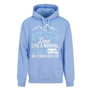 Im A Camping Dad Like A Normal Dad Only Much Cooler RV Unisex Surf Hoodie