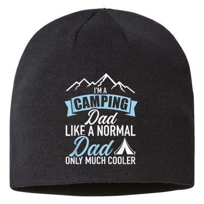 Im A Camping Dad Sustainable Beanie