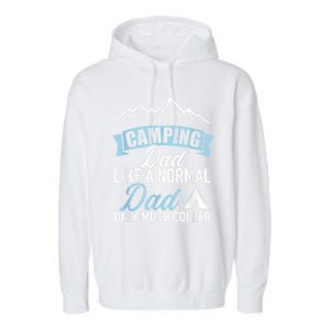 Im A Camping Dad Garment-Dyed Fleece Hoodie