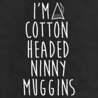 Im A Cotton Headed Ninny Muggins Adult Drive Performance Visor