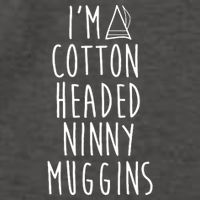Im A Cotton Headed Ninny Muggins Vector Backpack