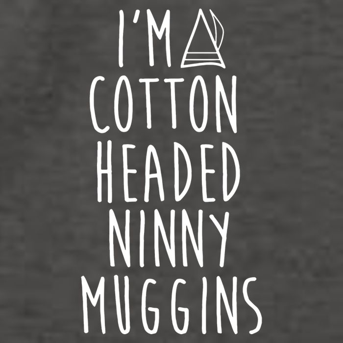 Im A Cotton Headed Ninny Muggins Vector Backpack
