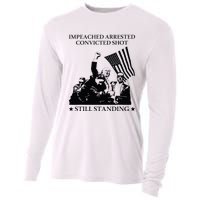 Impeached Arrested Convicted Shot Still Standing Cooling Performance Long Sleeve Crew