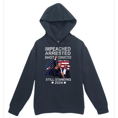 Impeached Arrested Convicted Shot Still Standing Urban Pullover Hoodie