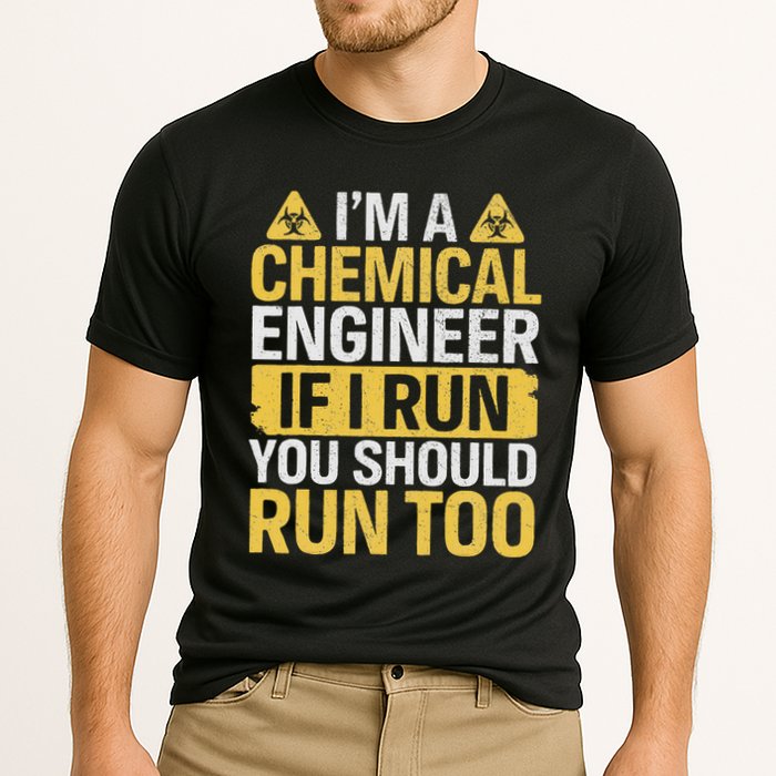 IM A Chemical Engineer If I Run You Should Run Too Performance Shirt