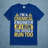 IM A Chemical Engineer If I Run You Should Run Too T-Shirt