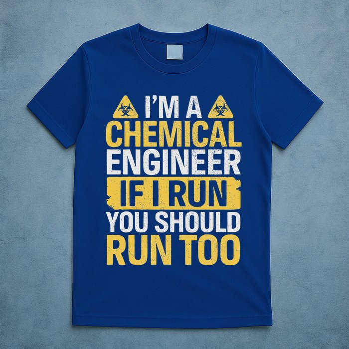 IM A Chemical Engineer If I Run You Should Run Too T-Shirt