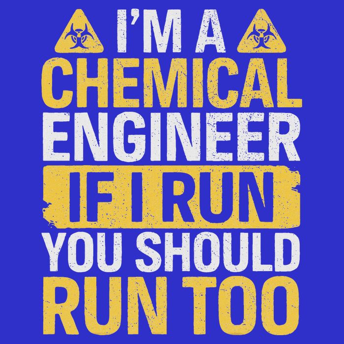 IM A Chemical Engineer If I Run You Should Run Too T-Shirt