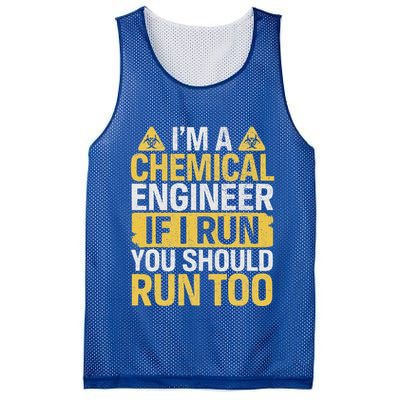 IM A Chemical Engineer If I Run You Should Run Too Mesh Reversible Basketball Jersey Tank