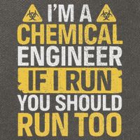 IM A Chemical Engineer If I Run You Should Run Too Cotton Canvas Backpack