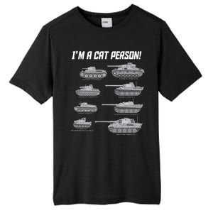 I'm A Cat Person WWII German Tanks Tall Fusion ChromaSoft Performance T-Shirt