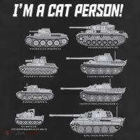 I'm A Cat Person WWII German Tanks Beanie