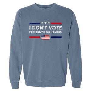 IM A Crazy Childless Cat Lady Kamala Harris 2024 President Garment-Dyed Sweatshirt