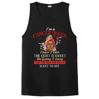 I'm A Cancer Queen Horoscope Zodiac Sign Astrology PosiCharge Competitor Tank