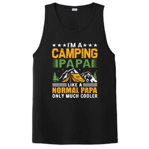 I´m A Camping Papa Like A Normal Papa Only Much Cooler PosiCharge Competitor Tank