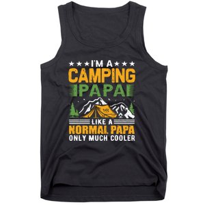 I´m A Camping Papa Like A Normal Papa Only Much Cooler Tank Top