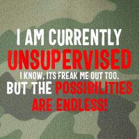 I Am Currently Unsupervised Valentines Day Funny Legacy Tie Dye Trucker Hat