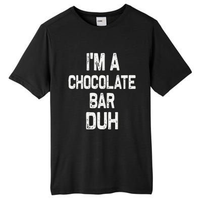 Im A Chocolate Bar Duh Halloween Costume Tall Fusion ChromaSoft Performance T-Shirt