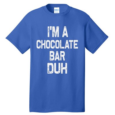 Im A Chocolate Bar Duh Halloween Costume Tall T-Shirt