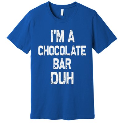 Im A Chocolate Bar Duh Halloween Costume Premium T-Shirt