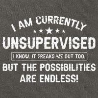 I Am Currently Unsupervised But Possibilities Are Endless Cotton Canvas Backpack