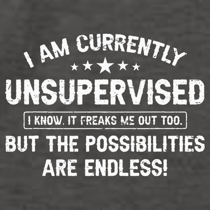 I Am Currently Unsupervised But Possibilities Are Endless Vector Backpack