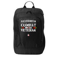 Iraq Afghanistan Combat Veteran Vintage City Backpack