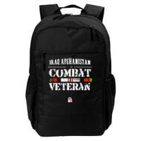 Iraq Afghanistan Combat Veteran Vintage Daily Commute Backpack