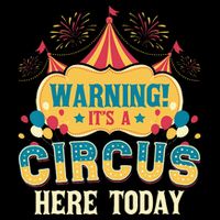 Its A Circus Here Today Circus Birthday Party Costume Doggie Tank