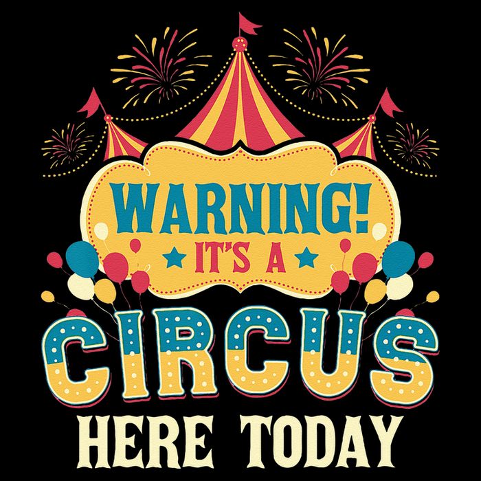 Its A Circus Here Today Circus Birthday Party Costume Doggie Tank