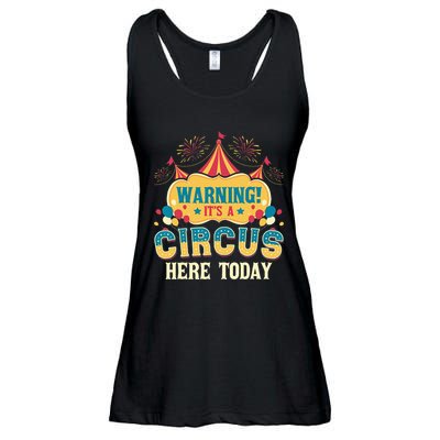Its A Circus Here Today Circus Birthday Party Costume Ladies Essential Flowy Tank