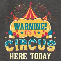 Its A Circus Here Today Circus Birthday Party Costume Vector Backpack