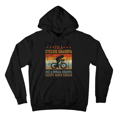 Im A Cycling Grandpa Funny Grandpa Cyclist Gift Hoodie