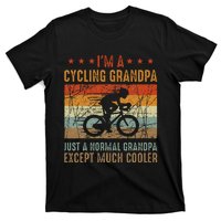 Im A Cycling Grandpa Funny Grandpa Cyclist Gift T-Shirt