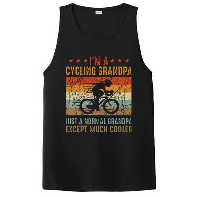 Im A Cycling Grandpa Funny Grandpa Cyclist Gift PosiCharge Competitor Tank