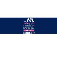 Im A Curling Girl Gift Ice Curling Sport Quote Curling Bumper Sticker