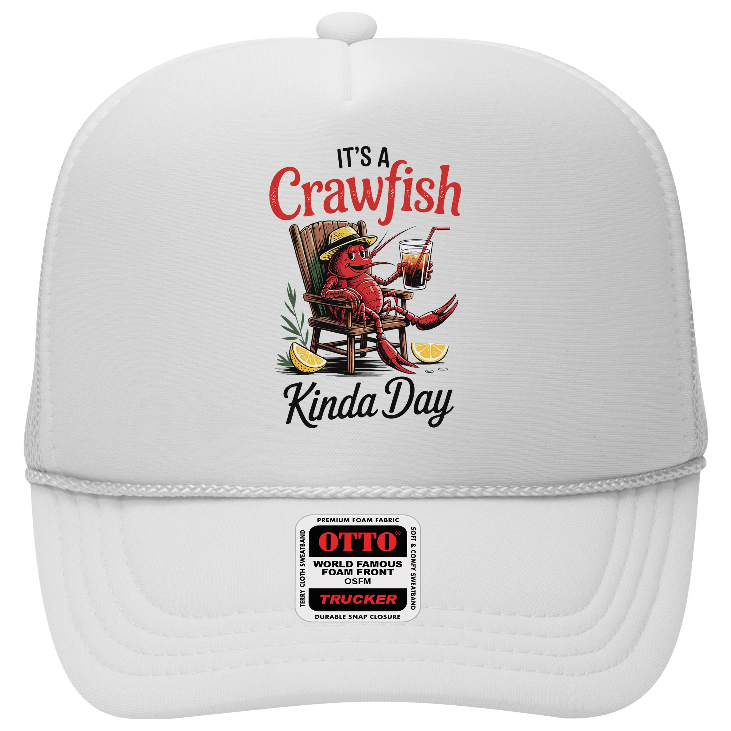 It's A Crawfish Kinda Day Crawfish Funny Louisiana Seafood Hat