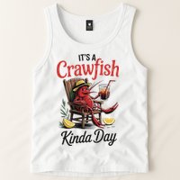 It's A Crawfish Kinda Day Crawfish Funny Louisiana Seafood Tank Top