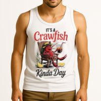 It's A Crawfish Kinda Day Crawfish Funny Louisiana Seafood Tank Top