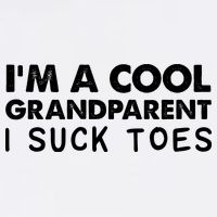 I’m A Cool Grandparent I Suck Toes Flatbill Hat