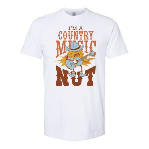 I'm A Country Music Nut Funny Softstyle CVC T-Shirt