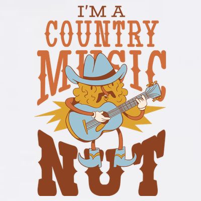 I'm A Country Music Nut Funny T-Shirt