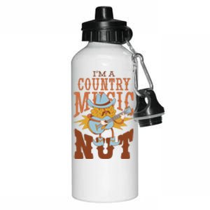 I'm A Country Music Nut Funny Aluminum Water Bottle